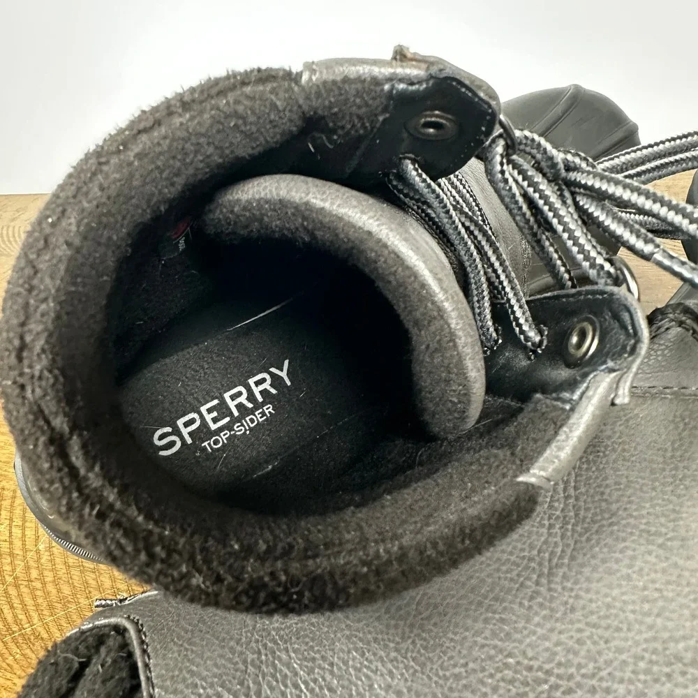 Sperry Boots‎ Mens 8.5 Gray Avenue Duck Boot Thinsulate Waterproof Winter Hiking
